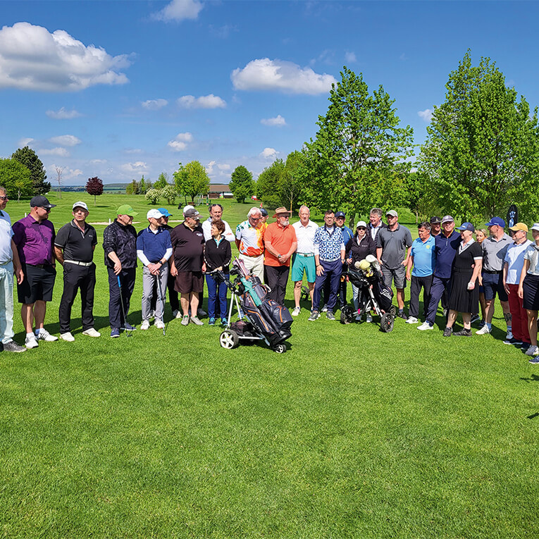 Die Teilnehmer der 19. GolfTrophy Thüringen freuen sich auf eine abwechslungsreiche Runde.