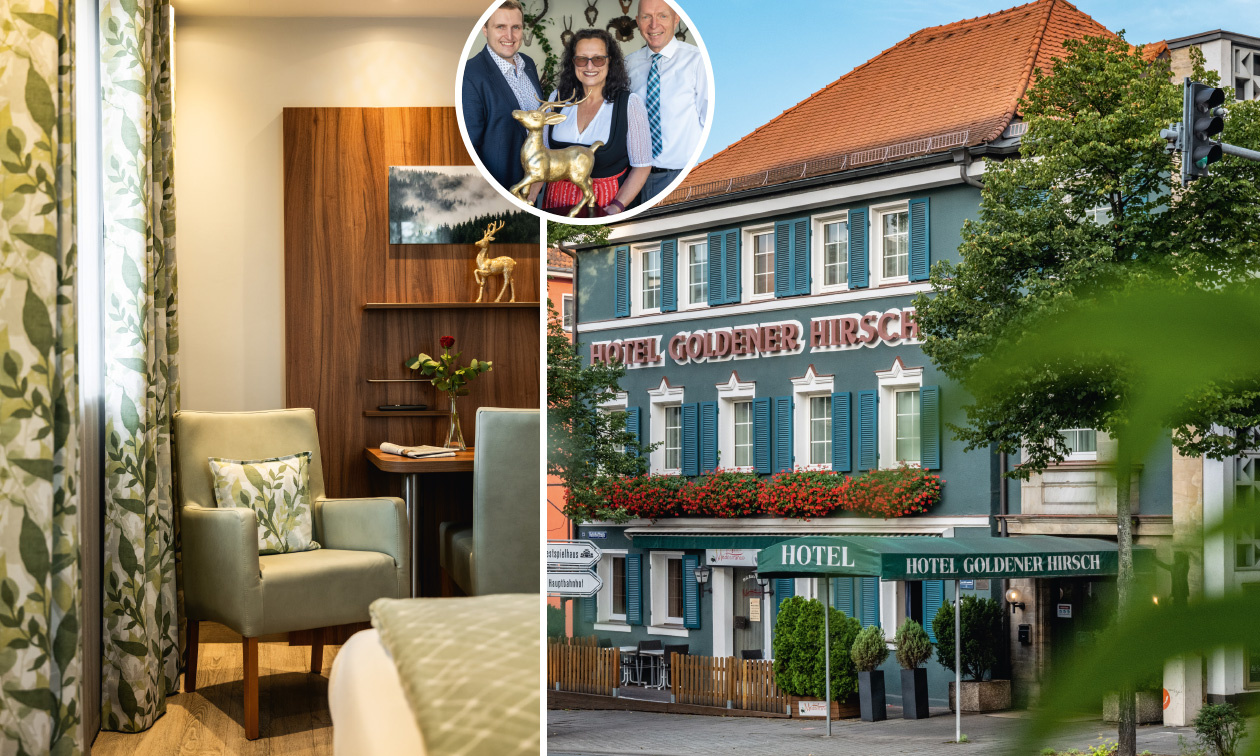 Das 3-Sterne-Komfort Hotel in Bayreuth ist ein Ort, an dem sich Tradition und Moderne treffen. ­Hier ­erleben die Gäste nicht nur Komfort und Gastfreundschaft, sondern auch ein Stück lebendige Geschichte.