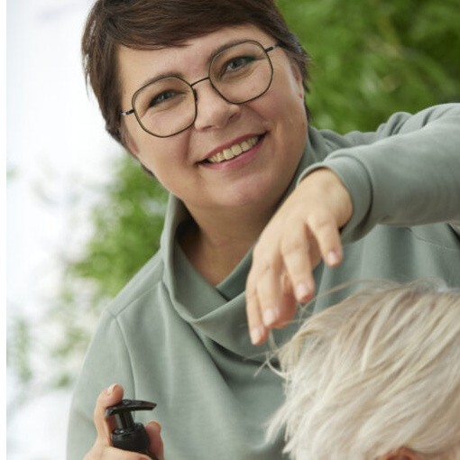 Gründerin & Friseurmeisterin Birgit Herdin