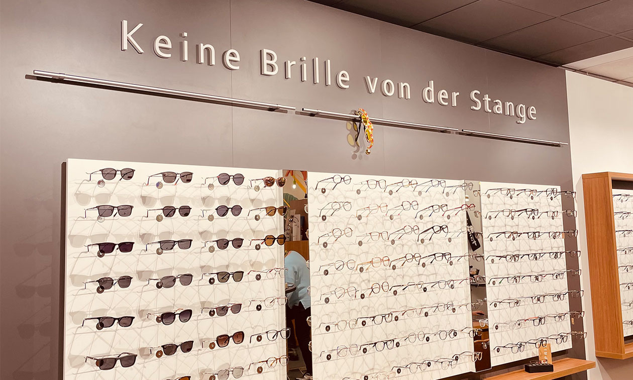 Wer "keine Brille von der Stange" wünscht, schaut am besten mal im frisch renovierten Geschäft von Optic Hoffmann vorbei.